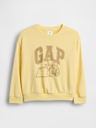 GAP Бебешки суитшърт с логото на GAP
