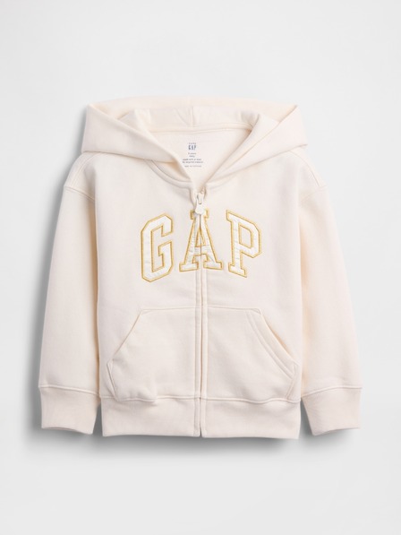 GAP Бебешки суитшърт с лого VintageSoft GAP