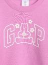 GAP Бебешки суитшърт с логото на GAP