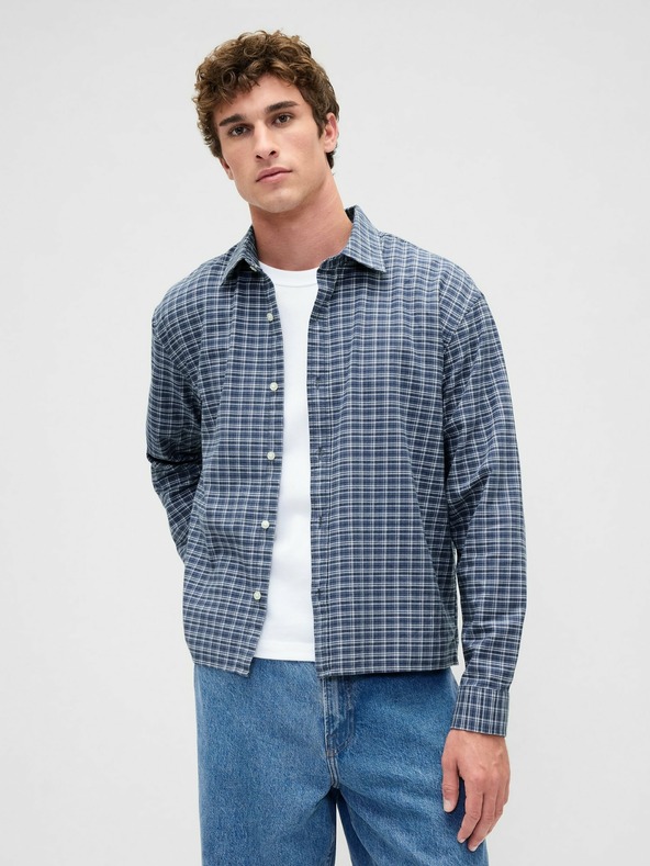 GAP Риза Relaxed Straight Oxford GAP