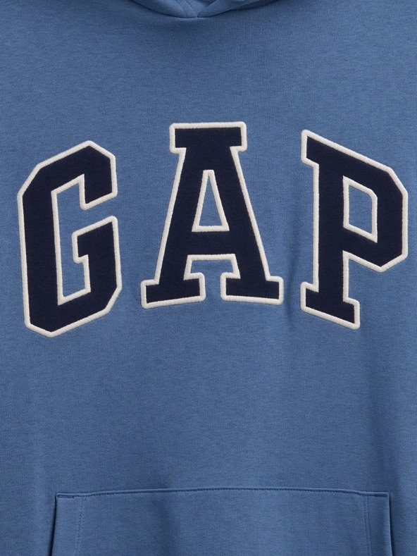 GAP Суитшърт с лого и качулка GAP