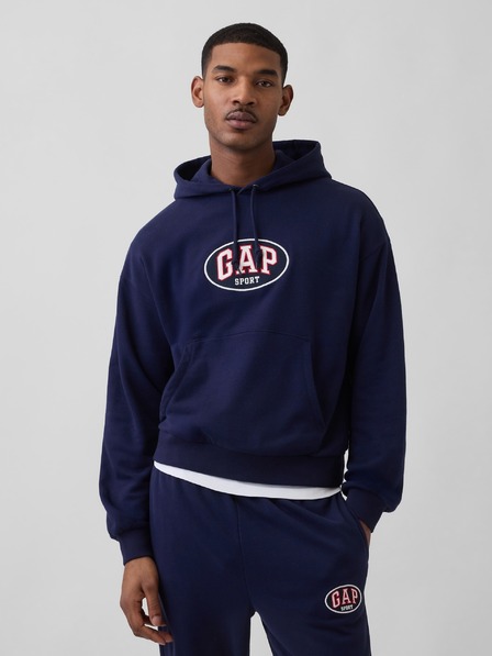 GAP Oversize суитшърт с лого VintageSoft GAP