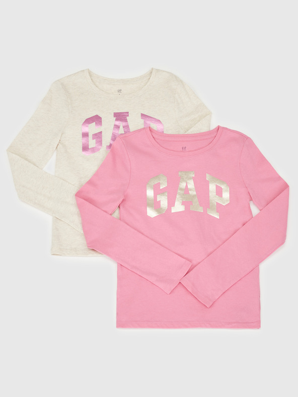 GAP Детска тениска с лого, 2 броя GAP