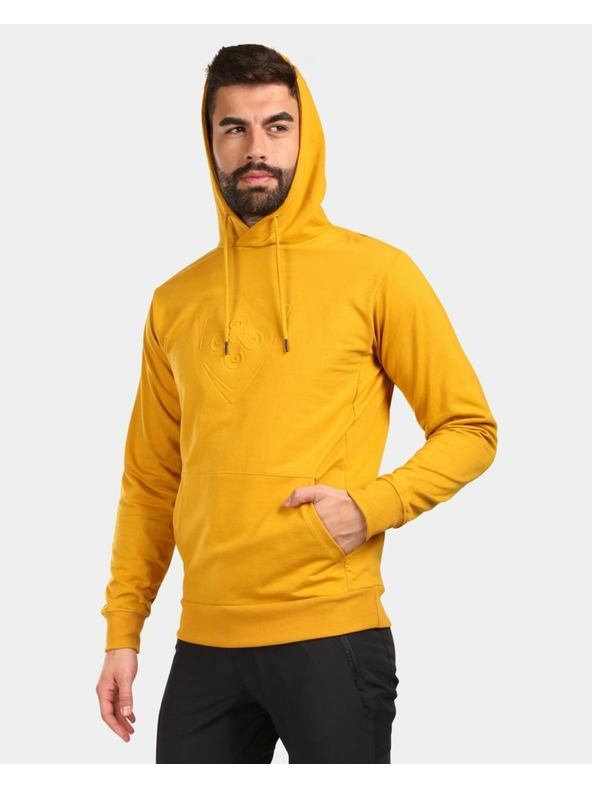 Kilpi Жълт мъжки суитшърт Kilpi Lagoa-M