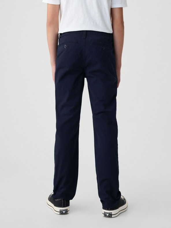 GAP Детски хаки панталони straight stretch GAP