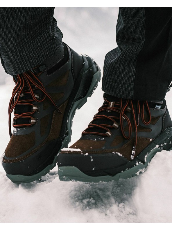 Kilpi Kilpi PITON HIGH WP-U Кафяви високи обувки за открито