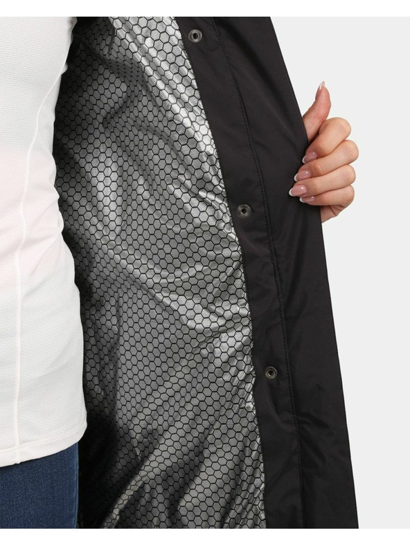 Kilpi Дамско подплатено палто Kilpi MAIRA-W Черно