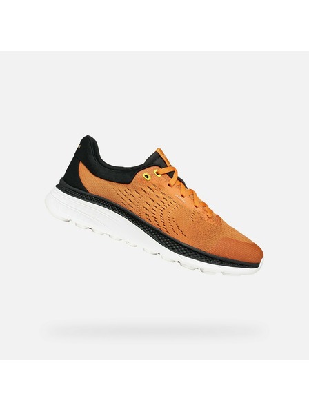 Geox Оранжеви мъжки маратонки Geox Spherica Actif X1