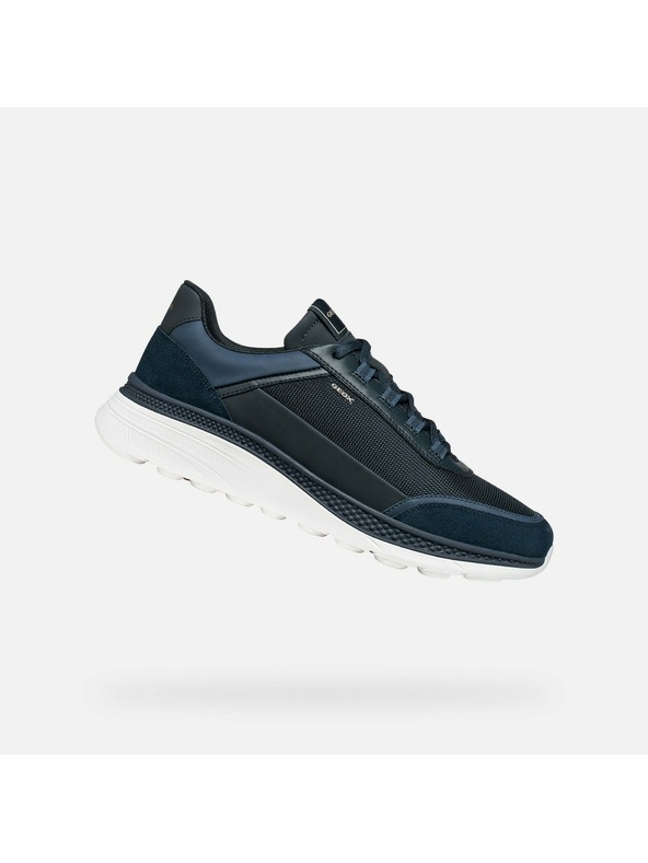 Geox Тъмно сини мъжки маратонки Geox Spherica Actif X1