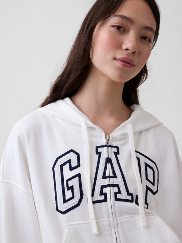 GAP Овърсайз суитчър с логото на GAP
