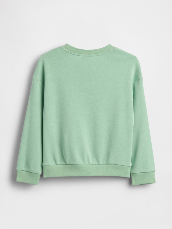 GAP Бебешки суитшърт с логото на GAP