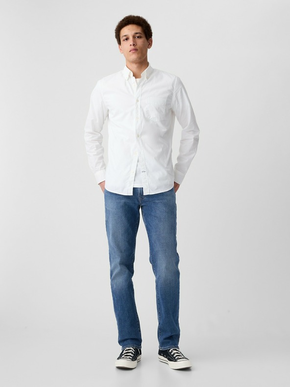 GAP Slim stretch poplin риза GAP