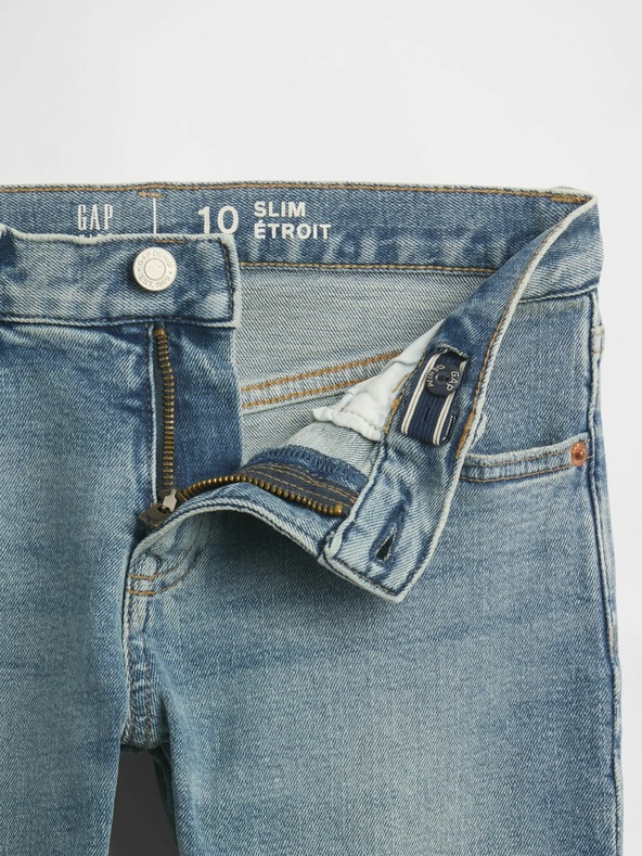 GAP Детски slim дънки с висока талия GAP