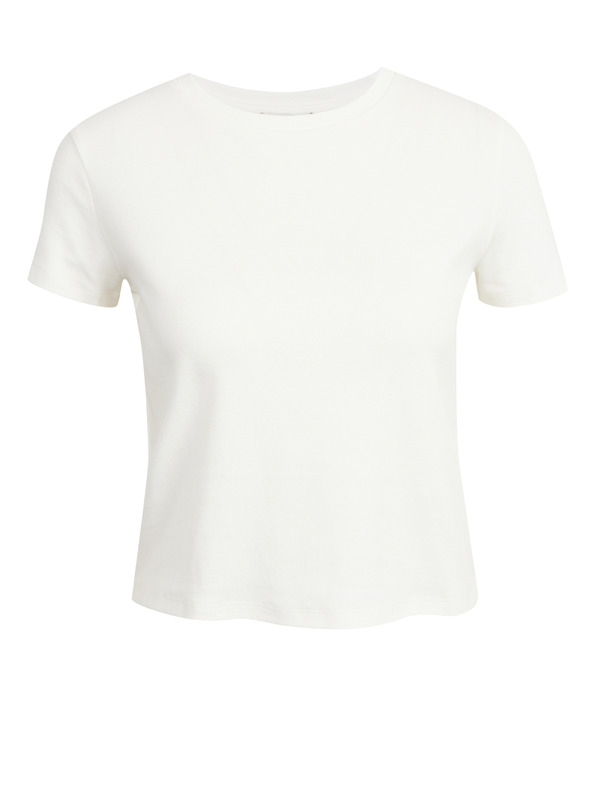 Orsay Бяла дамска къса тениска ORSAY