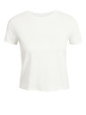 Orsay Бяла дамска къса тениска ORSAY