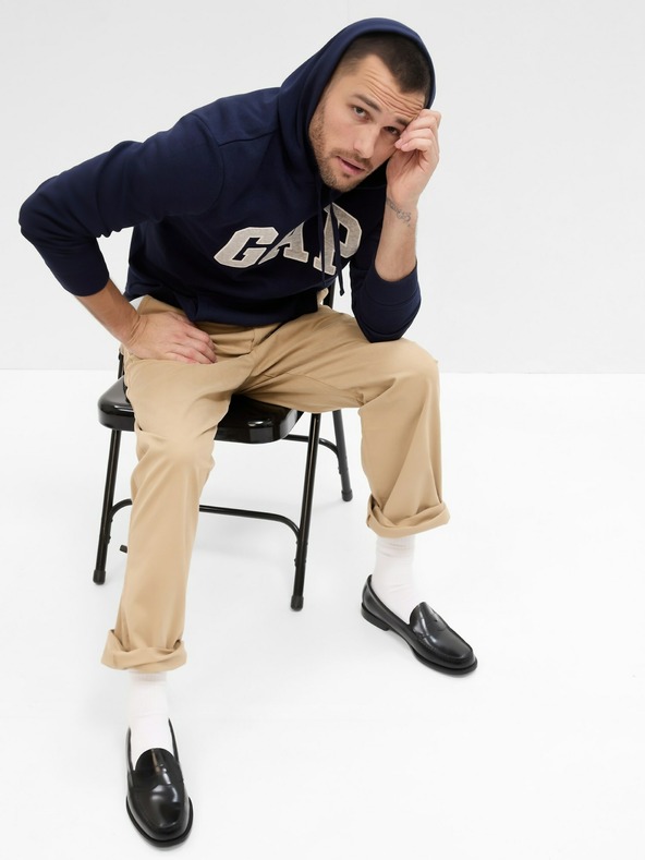 GAP Суитшърт с лого Gap и качулка GAP