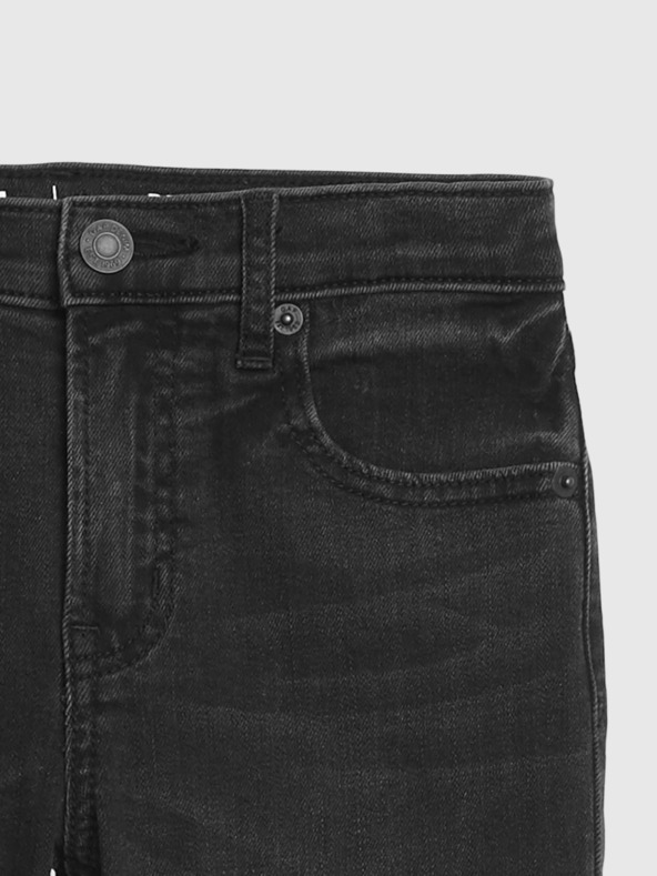 GAP Детски дънки с висока талия и еластичност GAP