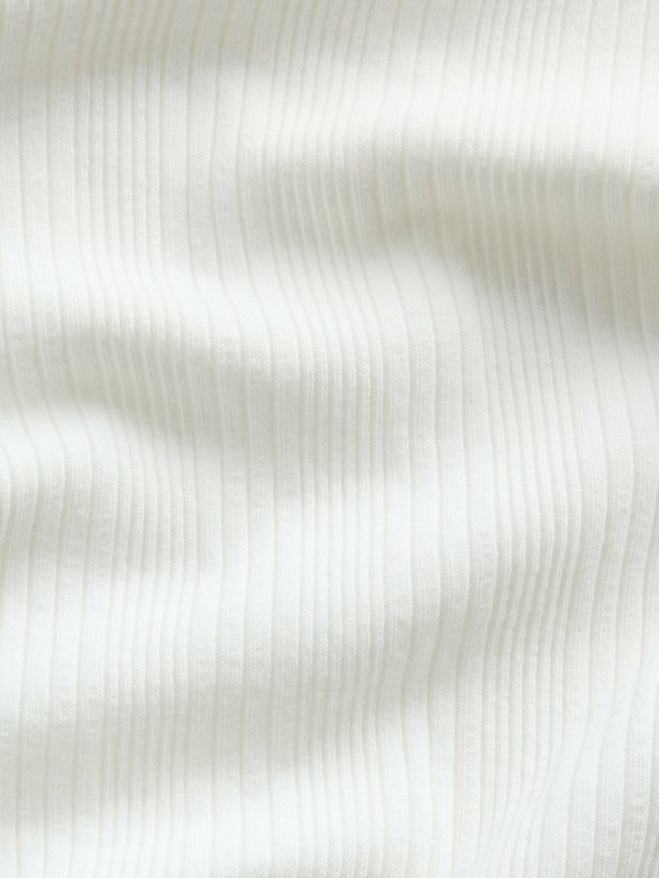 GAP Бебешка тениска с ребра GAP