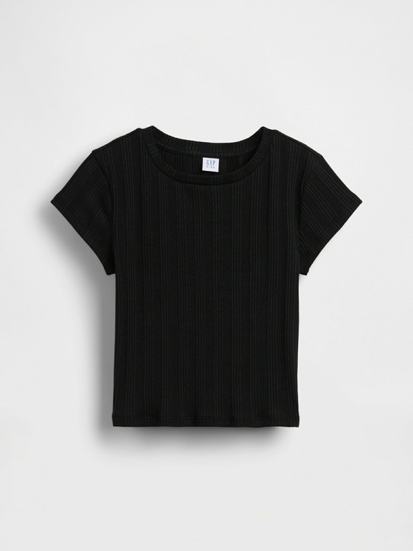 GAP Бебешка тениска с ребра GAP