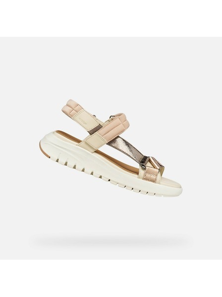 Geox Бежови дамски сандали Geox Flextride S