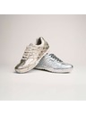 Geox Сребристи дамски маратонки Geox Snake Original