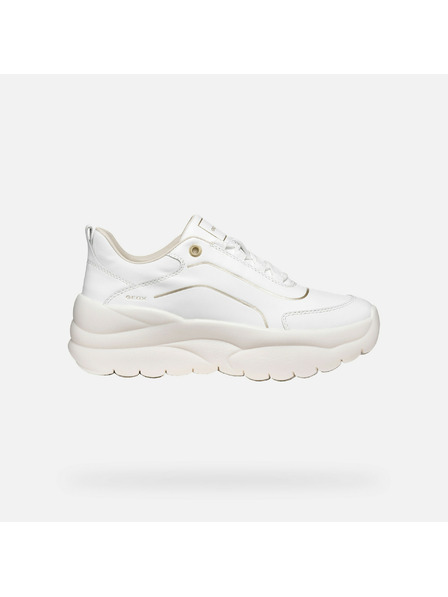 Geox Бели дамски маратонки Geox Xtros