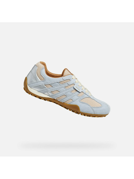 Geox Светлосини дамски маратонки Geox Snake Original
