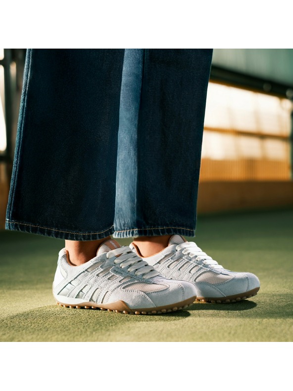 Geox Светлосини дамски маратонки Geox Snake Original