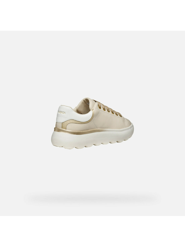 Geox Кремави дамски маратонки Geox Spherica EC4.1