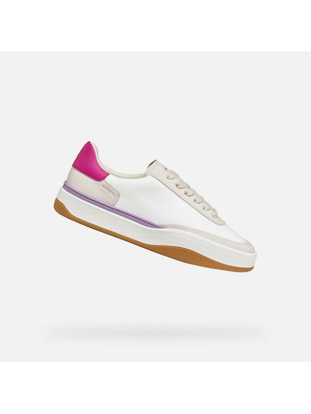 Geox Бели дамски маратонки Geox Dynamia