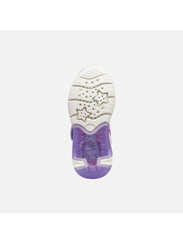 Geox Сини момичешки светещи маратонки Geox Fadinlight