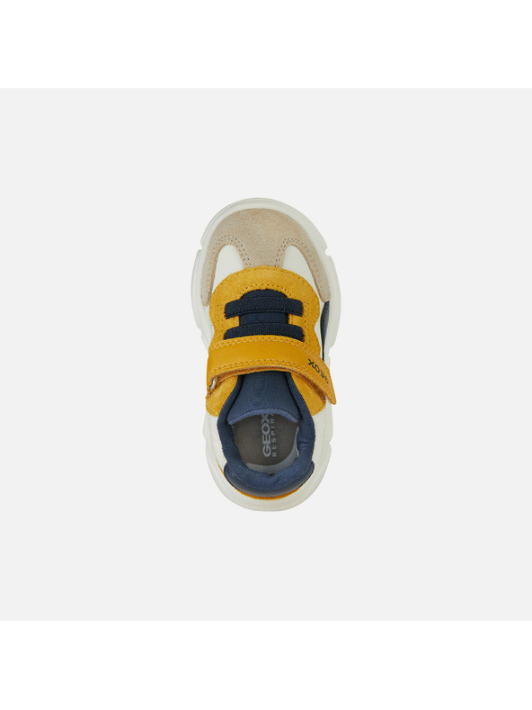 Geox Бежови момчешки маратонки Geox Ciufciuf