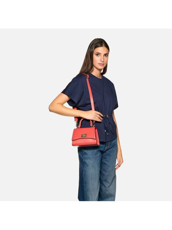 Geox Червена дамска чанта Geox Ciclaminia