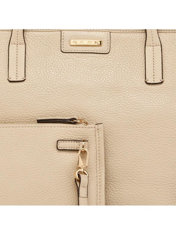 Geox Бежова дамска чанта Geox Zharpery