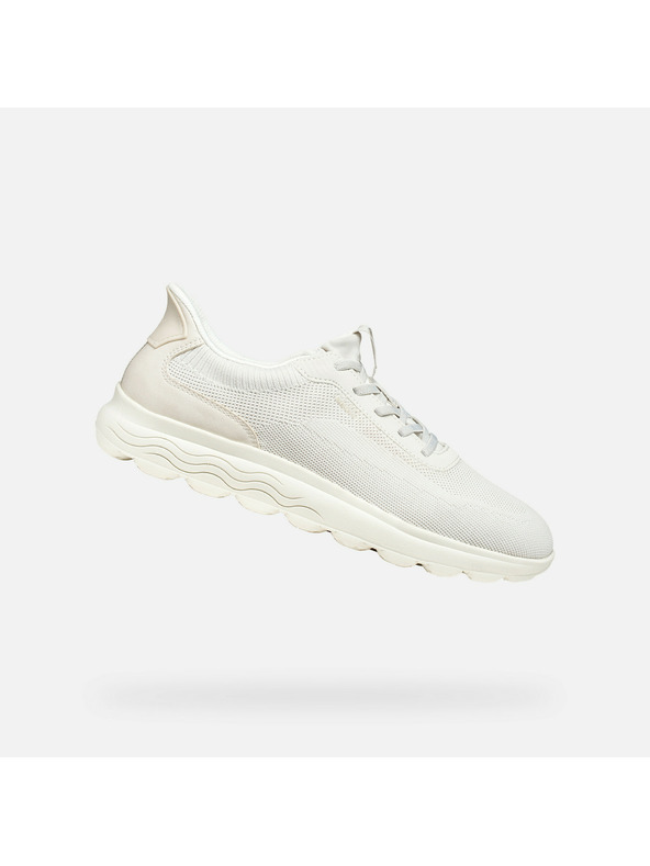 Geox Сметанови мъжки маратонки Geox Spherica Plus Fast in