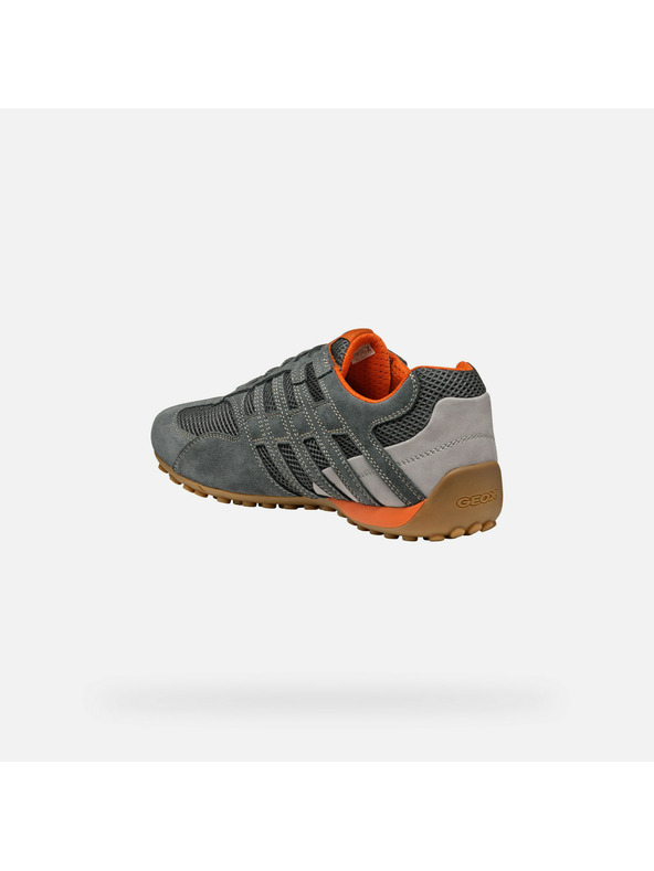 Geox Сиви мъжки маратонки Geox Snake Original