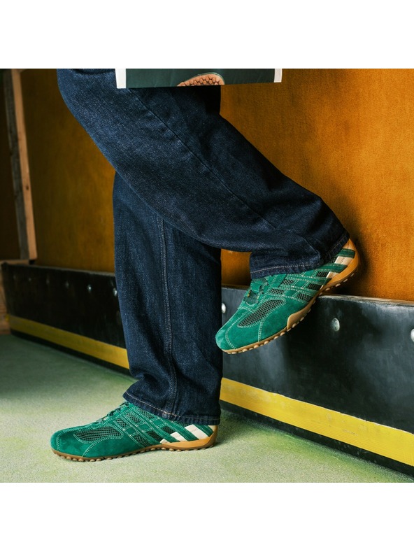 Geox Зелени мъжки маратонки Geox Snake Original