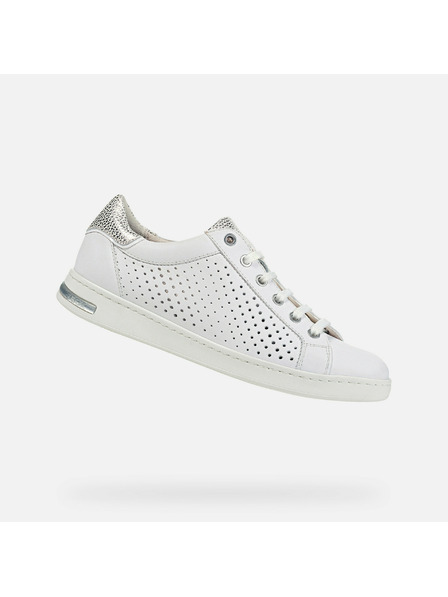 Geox Бели дамски маратонки Geox Jaysen