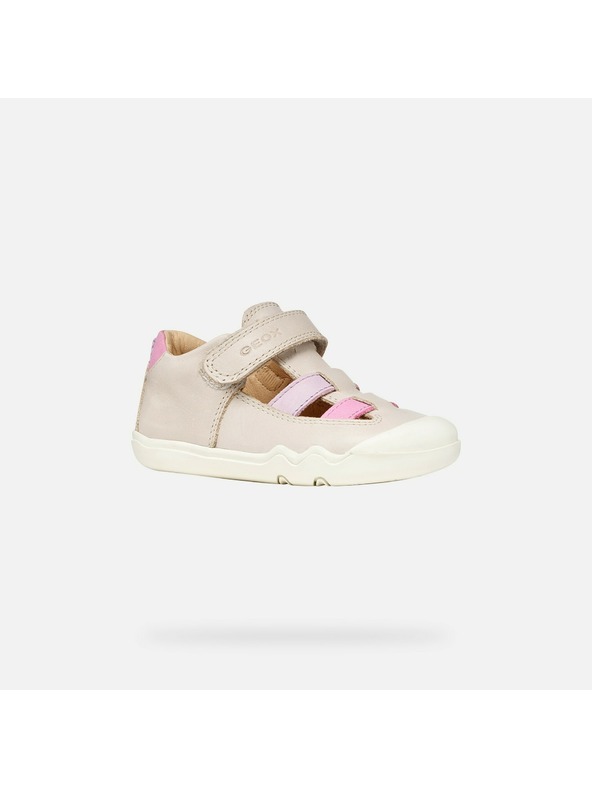 Geox Розови момичешки barefoot маратонки Geox Steppieup