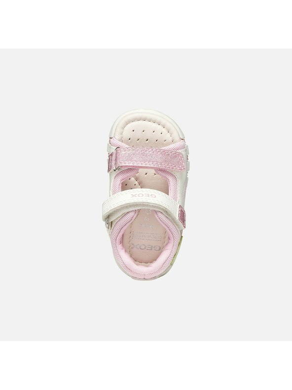 Geox Бели момичешки сандали за първи стъпки Geox Sandal Iupidoo