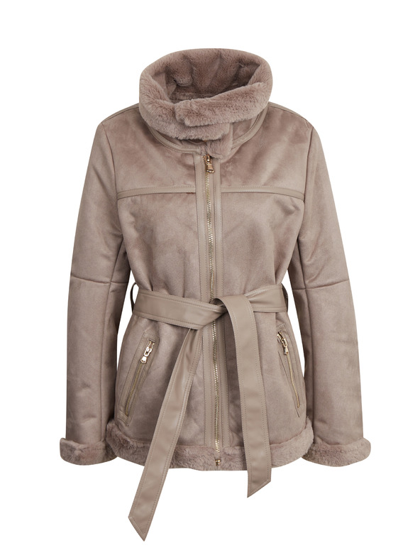 Orsay Кафяво дамско яке от велур ORSAY