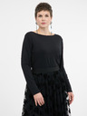 Orsay Черна дамска тениска с дълъг ръкав ORSAY