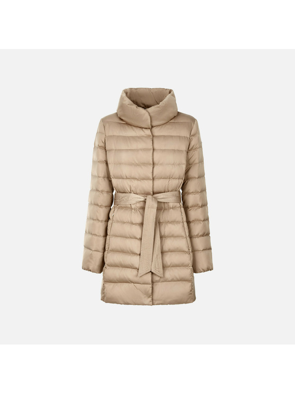 Geox Бежово дамско пухено яке Geox Bettanie
