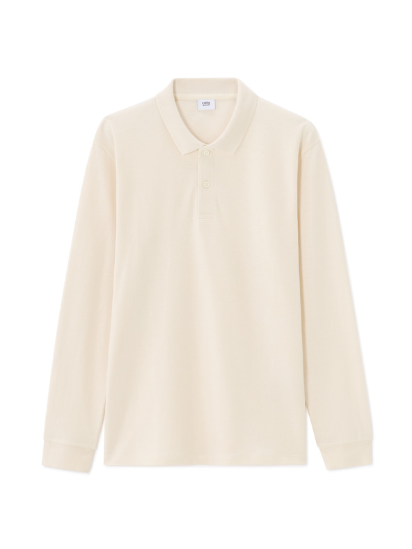 Celio Поло тениска Meoneml с дълъг ръкав