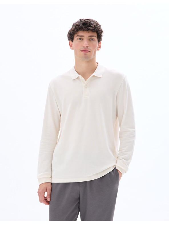 Celio Поло тениска Meoneml с дълъг ръкав