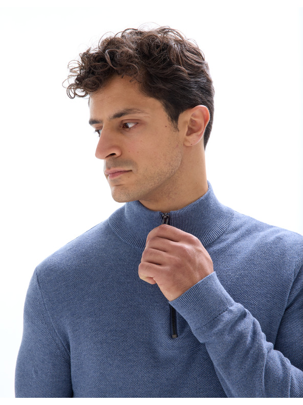 Celio Суитшърт Celim с цип на яката