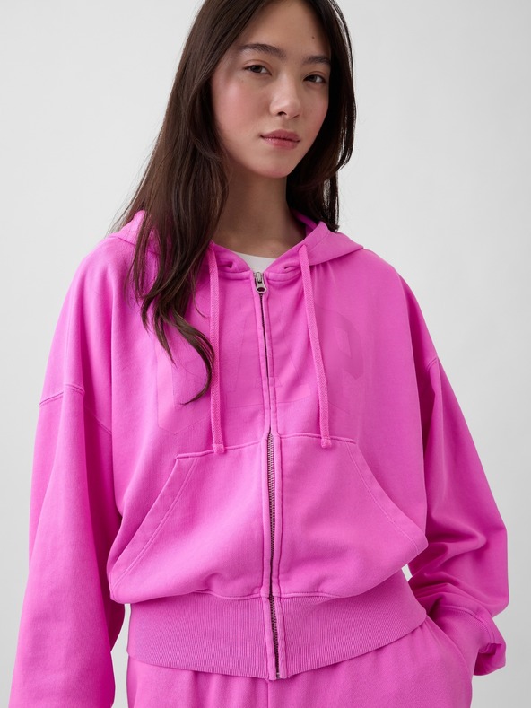 GAP Овърсайз суитчър с логото на GAP