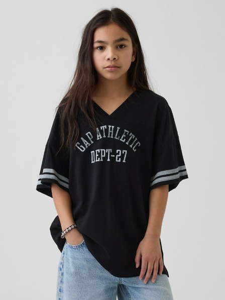 GAP Детска oversize тениска с лого Gap Athletic GAP