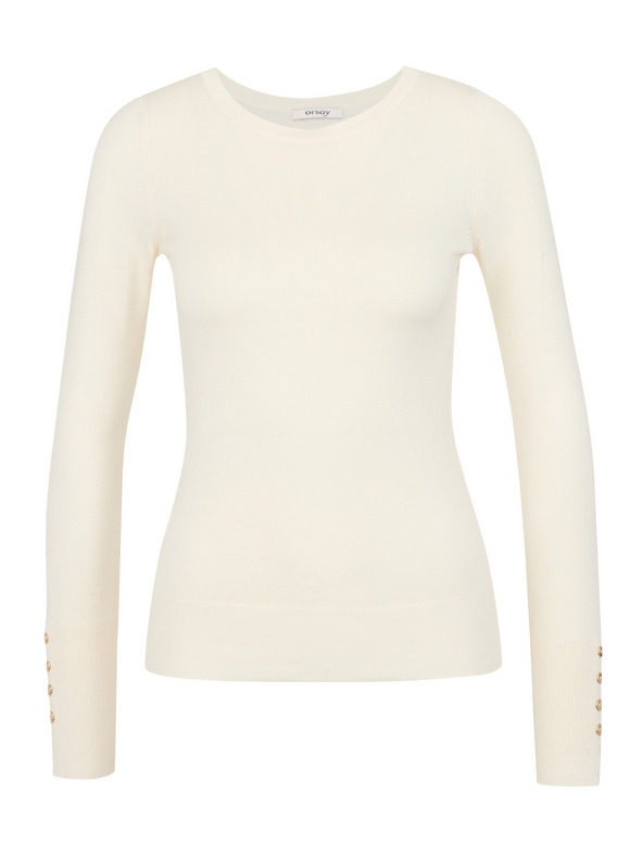 Orsay Бежов дамски пуловер ORSAY