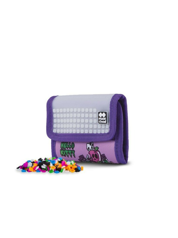 PIXIE CREW PIXIE CREW креативен портфейл Hello Kitty лилав